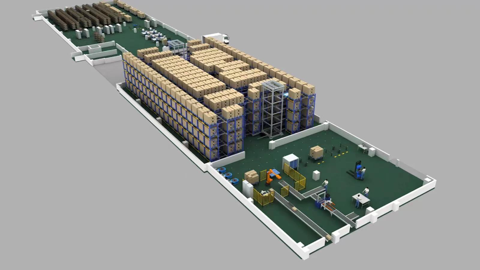 【兆恒機(jī)械】菜鳥在浙江建設(shè)“無人糧倉”，引入機(jī)械臂、AGV機(jī)器人、四向穿梭車